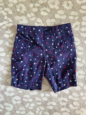 Jumping Beans 4T girls star shorts